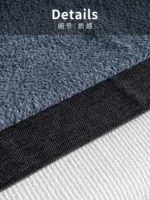 Blue-Toned Italian-Style Light Luxury Minimalist Modern Villa Bedding Set for Soft Furnishing Showrooms - Image 4