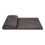 Showroom Villa Living Room Sofa Throw and Bedspread; Hotel and Club Italian-Style Light Luxury Gray Crinkled Footboard Throw - Image 5