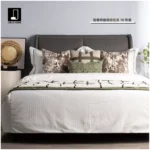Modern Luxury 10-Piece Green-Toned Bedding Set for Model Homes, Guesthouses, and Villas—High-End Multi-Piece Bedding Sets for Showrooms - Image 2