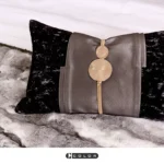 Luxury 10-Piece Bedding Set for Model Homes: Light Luxury, High-End, Eco-Friendly Woven Leather and Rabbit Fur Throw Blanket - Image 4