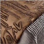 Brocade-Style Light Luxury Coffee-Orange 12-Piece Bedding Set for Model Homes, B&Bs, Villas, and Showrooms—High-End Multi-Piece Set - Image 4