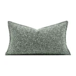 Cushions for Sofas, Living Rooms, Model Homes, Hotels, and Villas: Light Luxury, High-End Aesthetic, Green Cotton-Linen Texture, Bed Pillows, Lumbar Pillows, and Decorative Cushions - Image 9