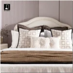 Elegant, Lightly Luxurious Showroom: 11-Piece Coffee-Colored Bedding Set—Hotel-Quality Bedding for Villa Showrooms, Multi-Piece Sets with a Sophisticated Look - Image 2