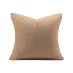 Cushions for Sofas and Living Rooms: Minimalist New Chinese-Style Modern Showroom, Light Luxury Light Brown Cotton-Linen Textured Cushions - Image 4