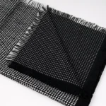 Interior Design Showroom: Hotel & Villa Sofa Throws, Bedspreads, Cotton-Linen Textured Polka Dot Bed End Throws - Image 4