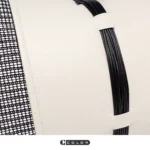 Soft furnishings: Sofa, model home, bedside, bay window, Nordic, Italian, light luxury, gray leather, hand-laced lumbar pillows, cushions - Image 4