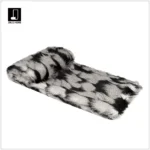 Showroom Villa Living Room Sofa Throw and Bedspread; Hotel-Style Italian-Inspired Light Luxury Peacock-Feather Texture Footboard Throw - Image 2