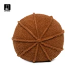 Soft furnishings, sofas, model homes, bay windows, hotels, modern, Nordic, Italian, light luxury, coffee-colored, wool, round pillows, pumpkin-shaped pillows - Image 2