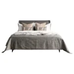 Affordable Luxury Showroom: Beige 10-Piece Bedding Set, Hotel Furniture Showroom, Bedding, Houndstooth Pillows, Throw Blankets - Image 5