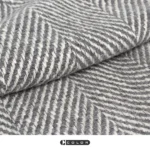 Soft Furnishings for Model Homes: Nordic Modern Italian-Style Light Luxury Living Room Bay Window Gray W-Pattern Knitted Throw Blanket - Image 8
