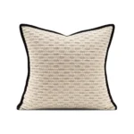 Soft Furnishings: Sofa, Model Home, Bay Window, Hotel, B&B, Modern, Nordic, Minimalist, Light Luxury, Beige, Linen, Cushions, Pillows - Image 5