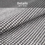 Interior Design Showroom: Hotel & Villa Sofa Throws, Bedspreads, Cotton-Linen Textured Polka Dot Bed End Throws - Image 3