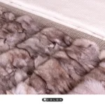 Soft Furnishings for Model Homes: Modern, Light Luxury, High-End 4-Piece Bedding Set—Nordic-Style Hand-Woven Bedding in Coffee Brown - Image 3